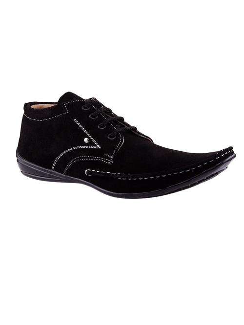 black suede lace up shoe - 14953275 - Very Small Image - 1