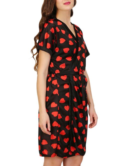 heart print nightwear set - 14953353 - Very Small Image - 1