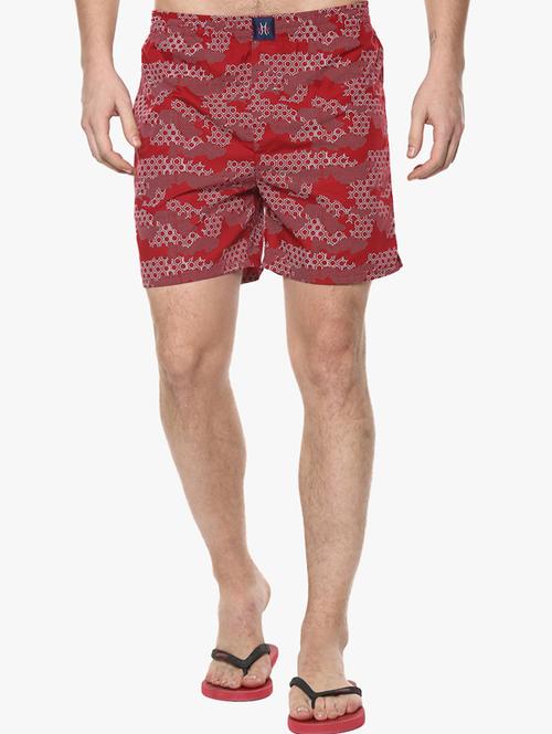 red cotton boxers - 14955054 - Very Small Image - 1