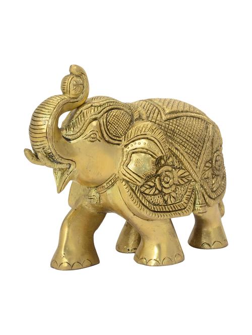 decorative statue of elephant handicrafts product - 14955735 - Very Small Image - 1