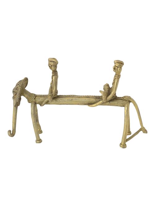 decorative bastar art elephant showpiece handicrafts product - 14955755 - Very Small Image - 1