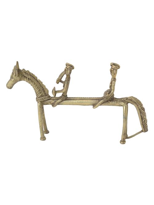 decorative horse bastar art handicrafts product - 14955784 - Very Small Image - 1