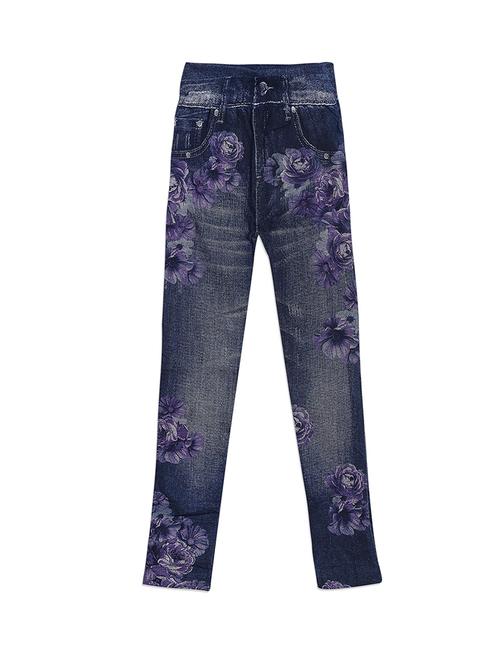 blue cotton jegging - 14956496 - Very Small Image - 1