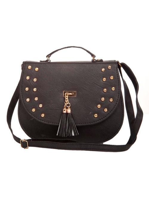 back leatherette(pu) regular sling bag - 14956628 - Very Small Image - 1