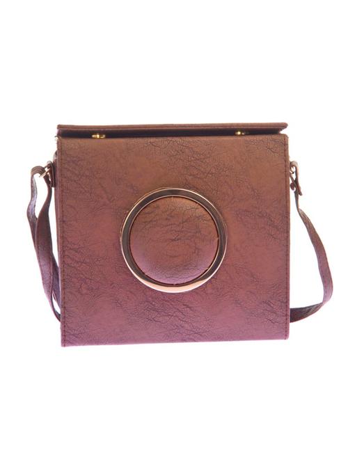 brown leather sling bag - 14956646 - Very Small Image - 1