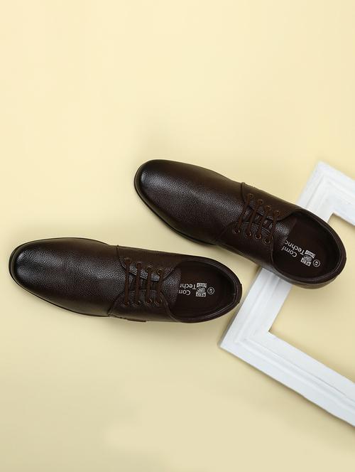 red chief black leather formal derbys - 14956765 - Very Small Image - 1