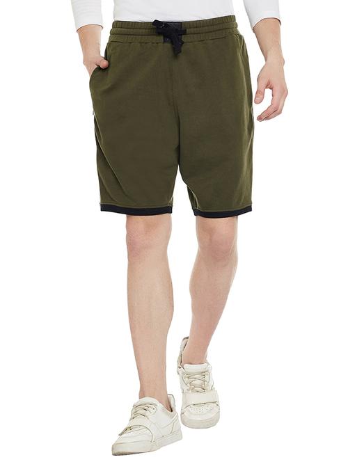 green cotton shorts - 14956785 - Very Small Image - 1