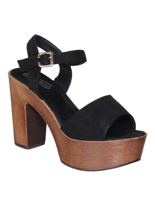 black platforms sandal - 14960799 - Very Small Image - 1