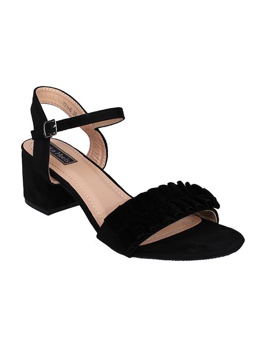 black ankle strap sandal - 14960802 - Very Small Image - 1