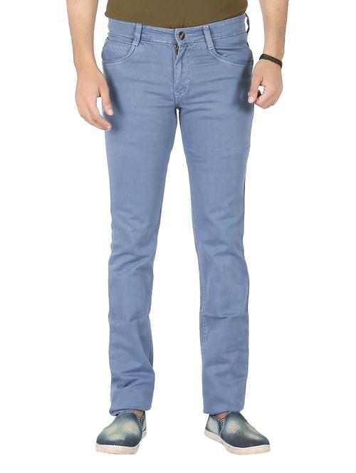 blue plain denim jeans - 14961350 - Very Small Image - 1