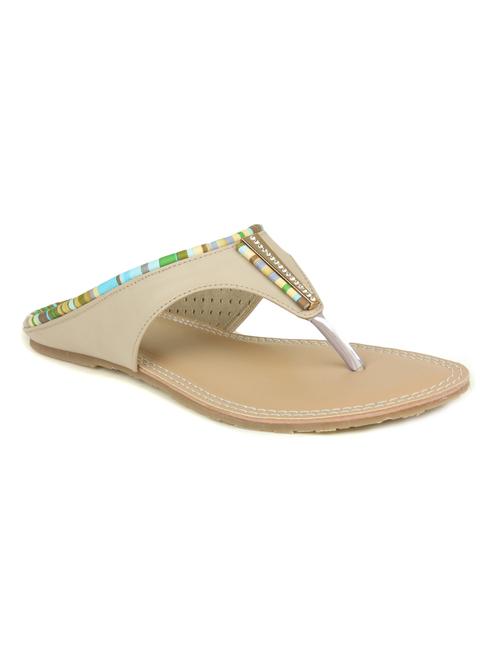 beige toe separator sandal - 14962143 - Very Small Image - 1