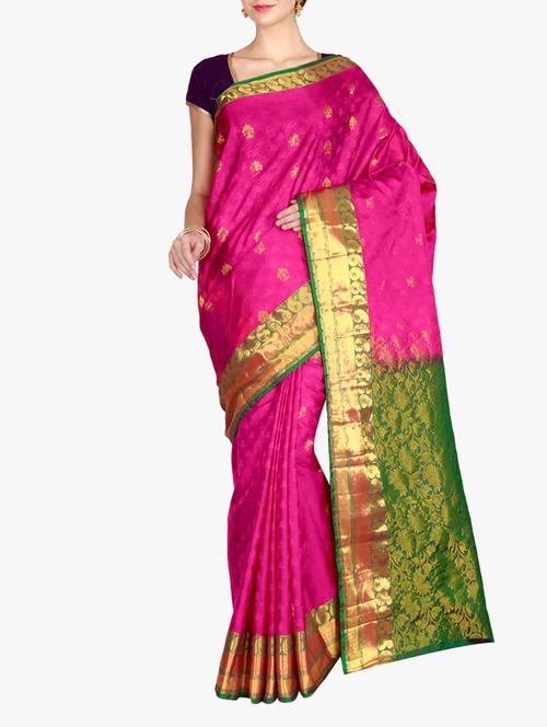 the chennai silks pink kanjivaram saree - 14962918 - Very Small Image - 1