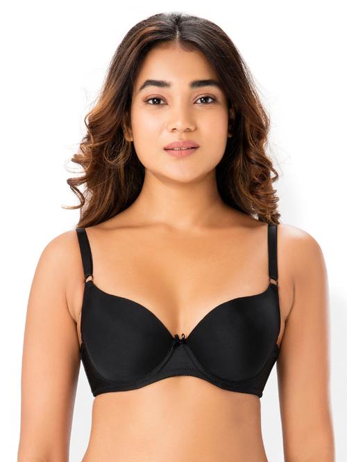bow patch solid t-shirt bra - 14965073 - Very Small Image - 1