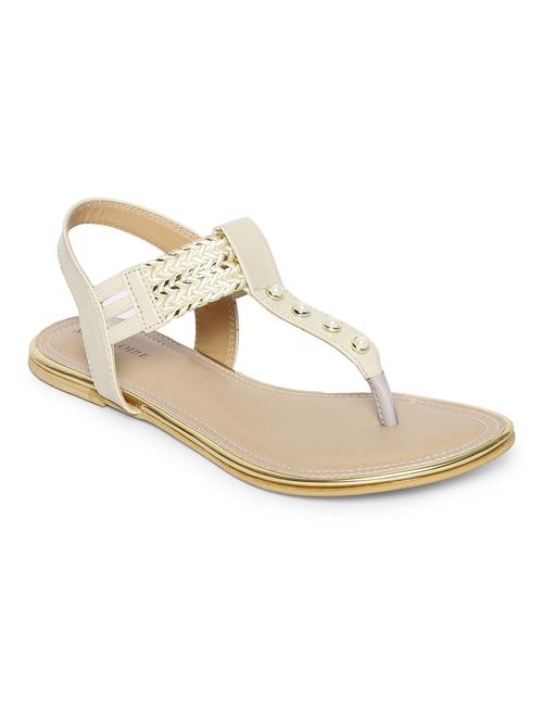 white t-strap sandals - 14966841 - Very Small Image - 1