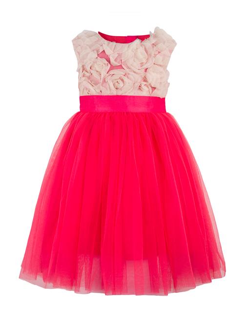 pink net frock - 14968605 - Very Small Image - 1