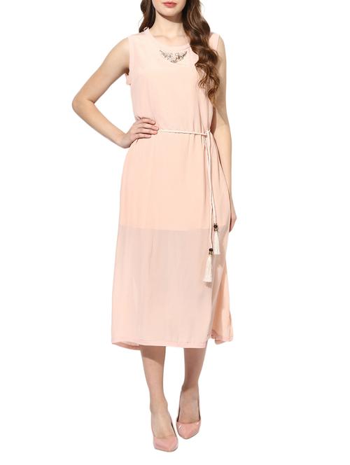 pink embellished shift dress - 14969002 - Very Small Image - 1