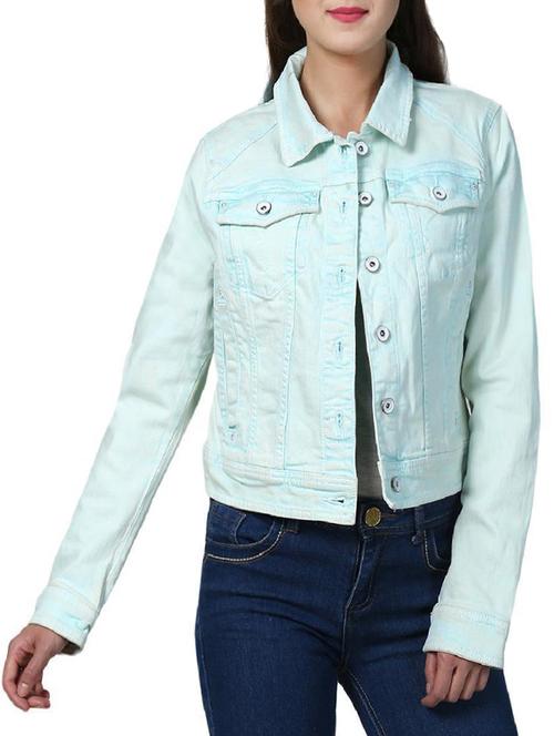 blue denim summer jacket - 14969655 - Very Small Image - 1
