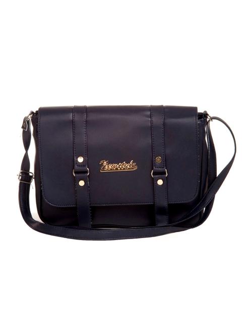 blue leatherette (pu) sling bag - 14972364 - Very Small Image - 1