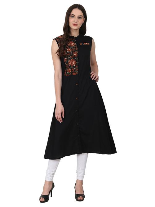 a-line printed kurta - 14981250 - Very Small Image - 1