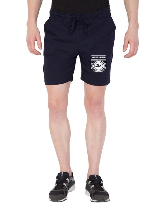 navy blue cotton shorts - 14985155 - Very Small Image - 1