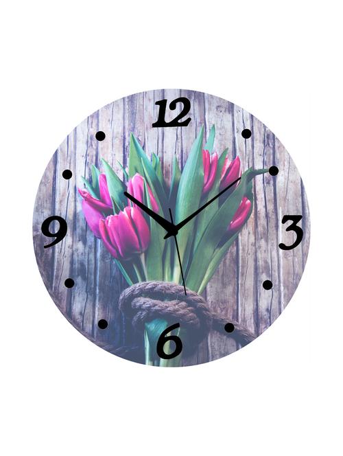 round shape analog wall clock - 14985514 - Very Small Image - 1