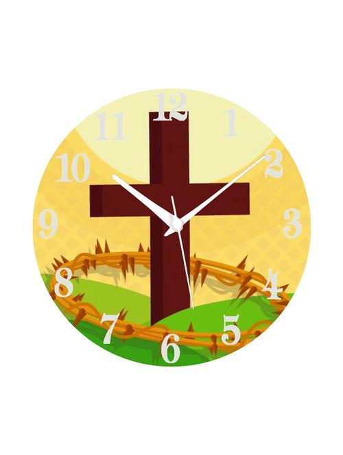 round shape analog wall clock - 14985635 - Very Small Image - 1
