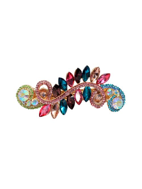 mansiyaorange latest korean imported tripple lock hair clips for women - 14985842 - Very Small Image - 1