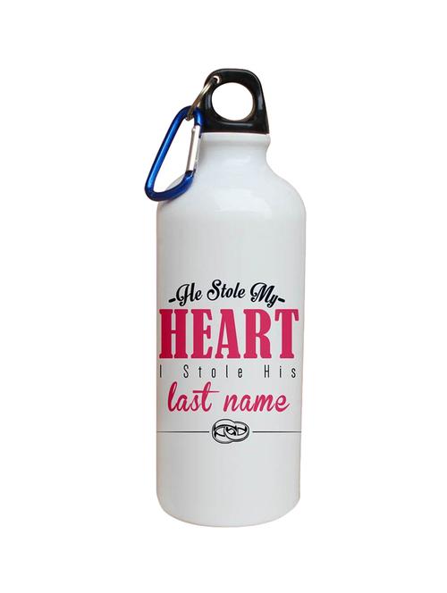 he stole my heart printed bottle - 14986228 - Very Small Image - 1