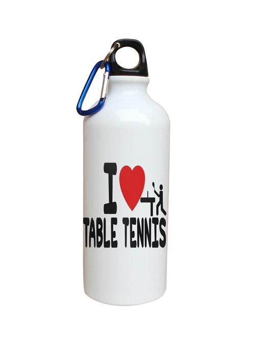 i love table tennis printed bottle - 14986240 - Very Small Image - 1