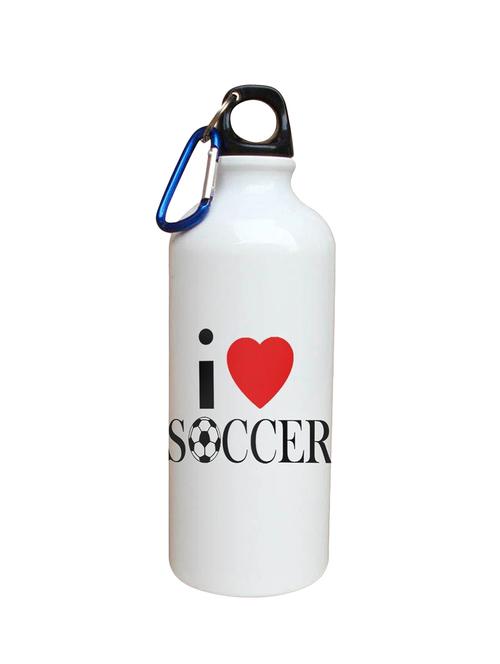 i love soccer printed bottle - 14986246 - Very Small Image - 1