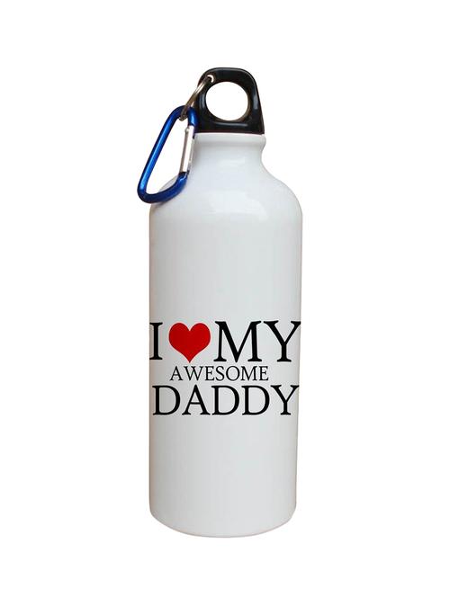 i love my awsome daddy printed bottle - 14986252 - Very Small Image - 1