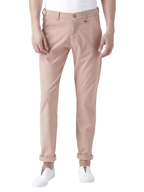 beige cotton chinos - 14988095 - Very Small Image - 1
