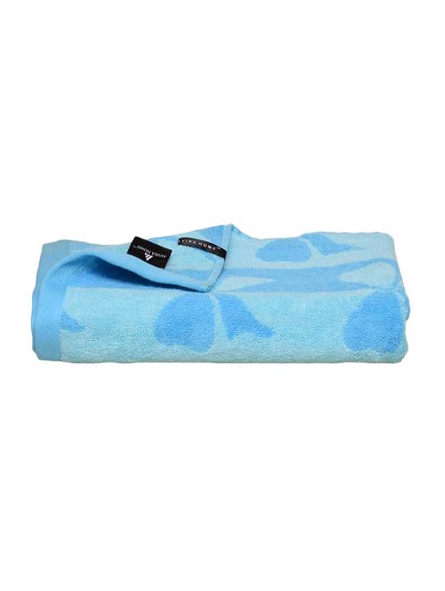 cotton bath towel, 580 gsm, (blue) - 14988254 - Very Small Image - 1
