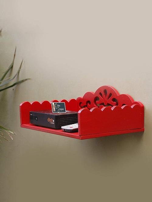 mdf beautiful design set top box wall shelf - 14988626 - Very Small Image - 1