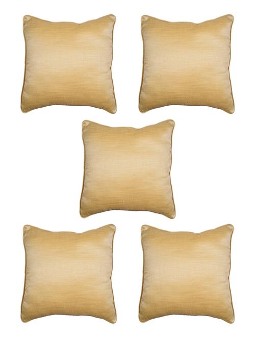 set of 5 solid cushion cover - 14988860 - Very Small Image - 1