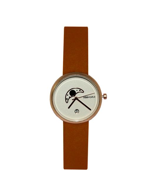 jm women,s abby gale leather belt brown watch - 14990950 - Very Small Image - 1