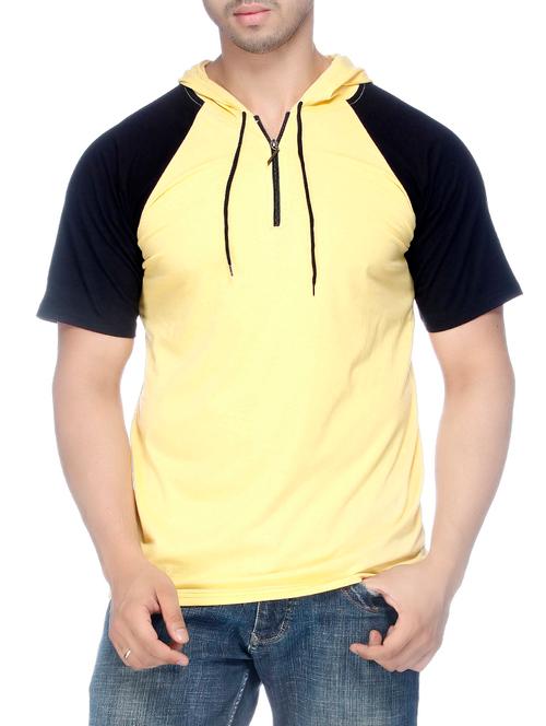 yellow cotton raglan t-shirt - 14992325 - Very Small Image - 1