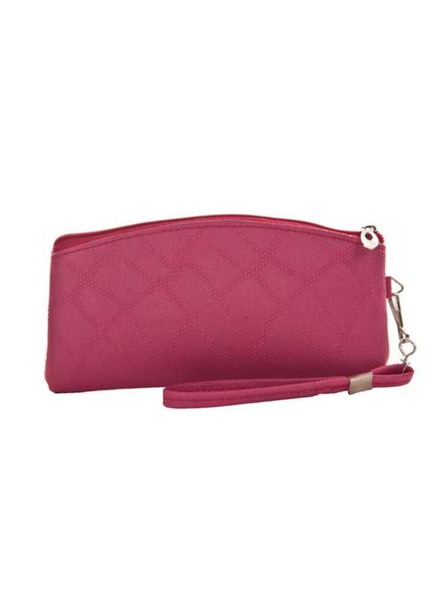 pink leatherette (pu) utility bag - 14993265 - Very Small Image - 1