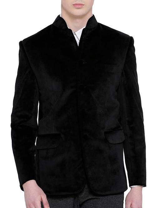 black velvet casual blazer - 14994346 - Very Small Image - 1
