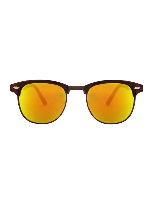 zyaden brown unisex clubmaster sunglasses 17 - 14995650 - Very Small Image - 1