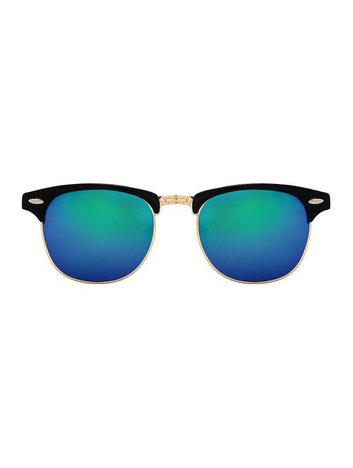 zyaden black unisex clubmaster sunglasses 20 - 14995653 - Very Small Image - 1