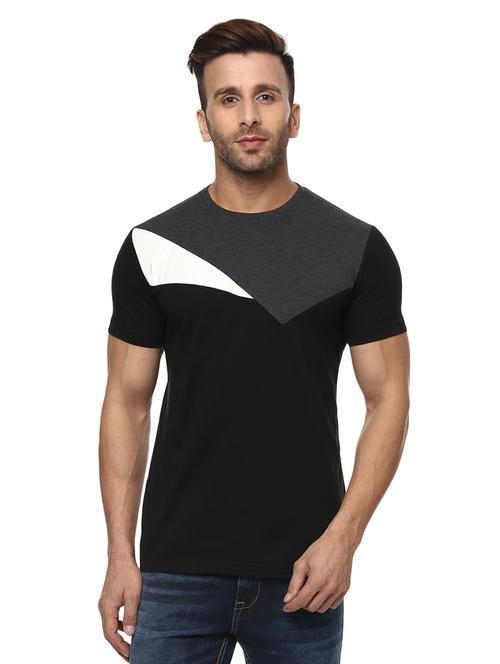 black cotton tshirt - 14997460 - Very Small Image - 1