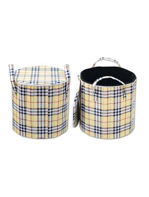foldable round large laundry bag set of 2 - 14999201 - Very Small Image - 1