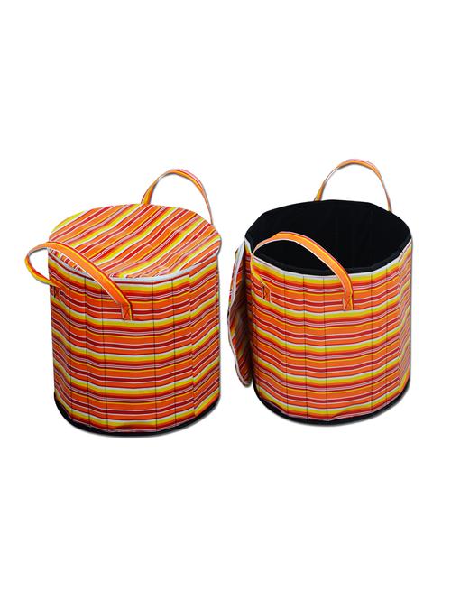 foldable round large laundry bag set of 2 - 14999208 - Very Small Image - 1