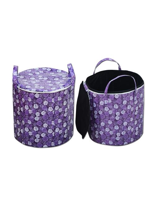 foldable round large laundry bag set of 2 - 14999209 - Very Small Image - 1