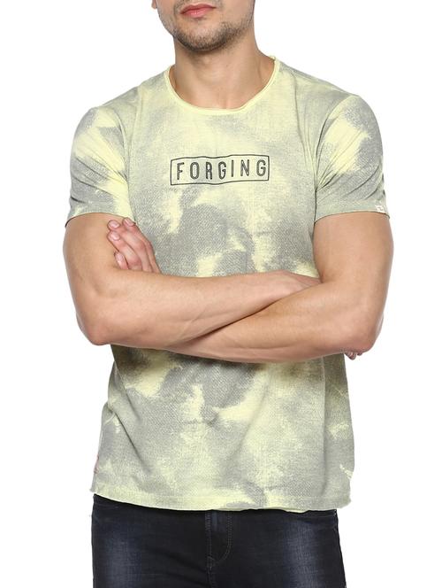 multi colored cotton all over print tshirt - 15000949 - Very Small Image - 1