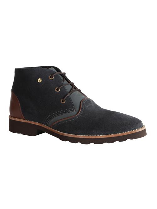 black suede low ankle boot - 15002568 - Very Small Image - 1