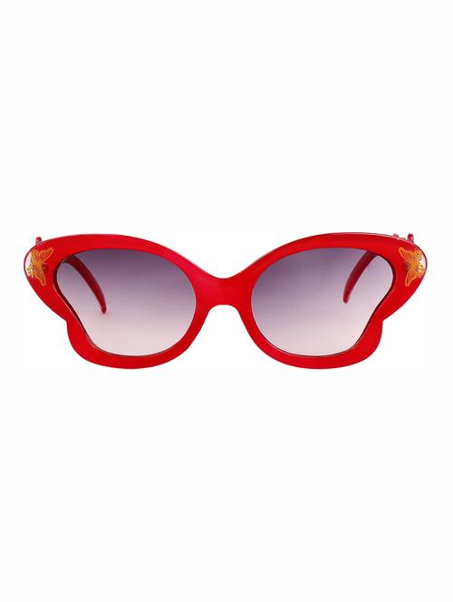 red polycarbonate sunglass - 15004728 - Very Small Image - 1