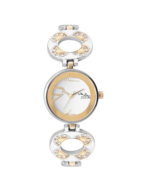 ilina l222tt936wh round dial analog watch - 15007679 - Very Small Image - 1