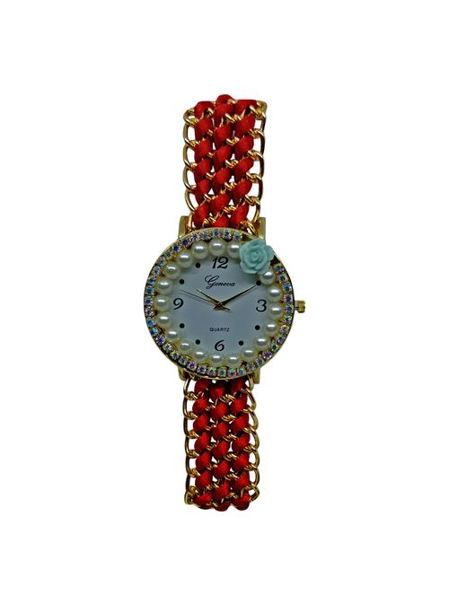 jm new v1 dark red bracalet watch - 15007781 - Very Small Image - 1